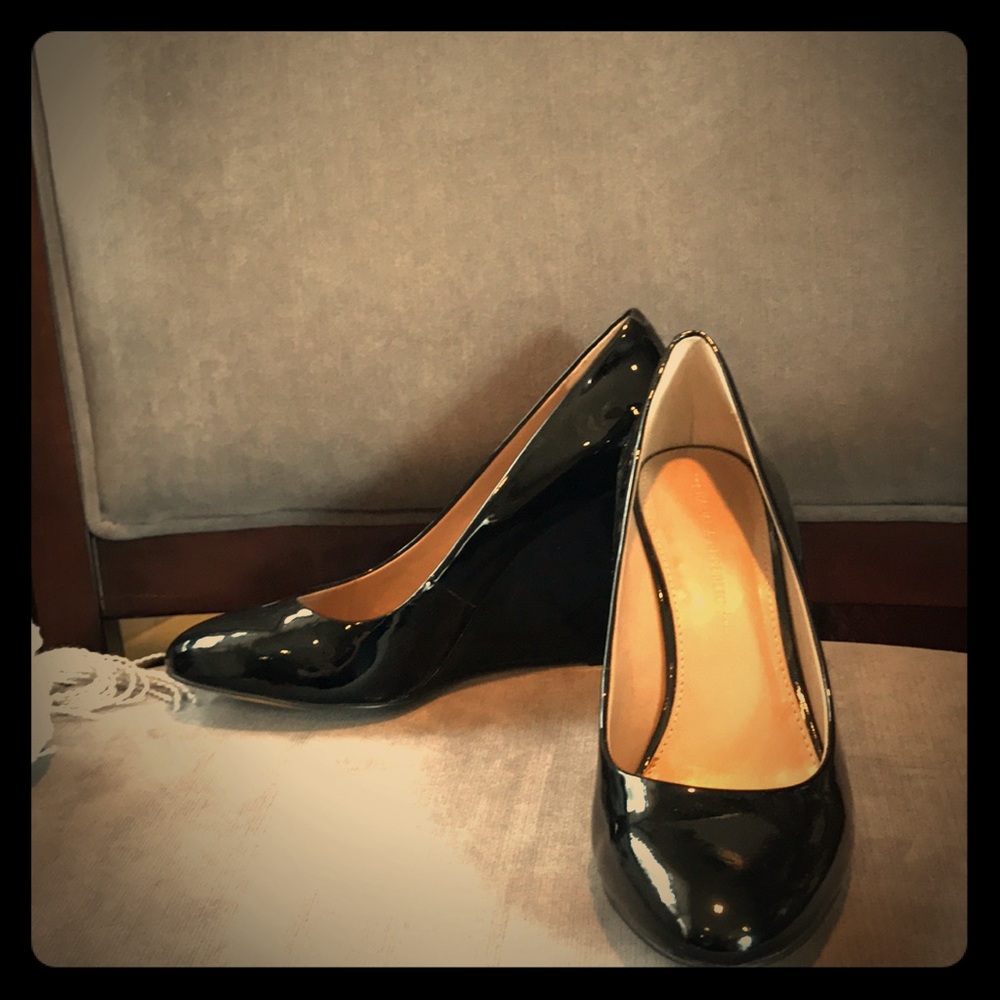 Banana Republic Black Patent Shoes